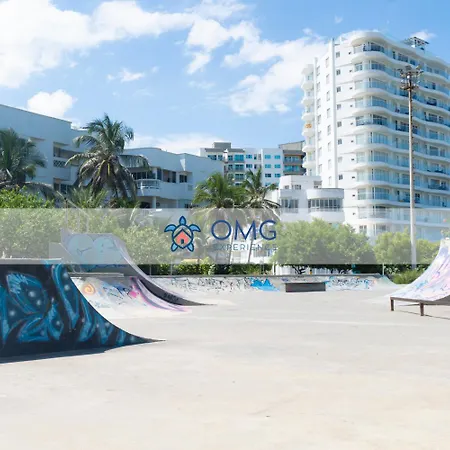 Apartamento Cb821 | De Lujo Vista Al Mar Piscina *