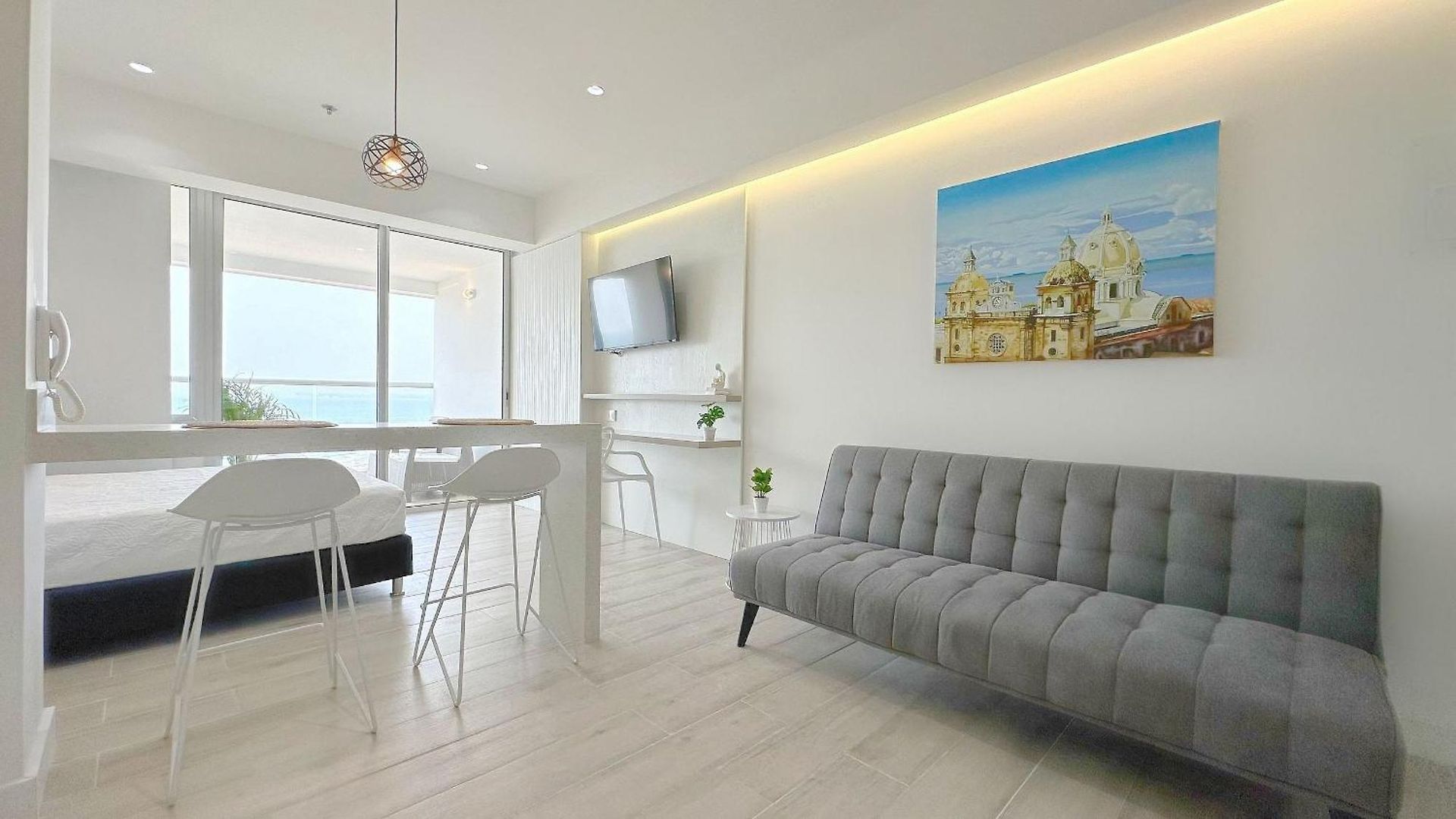 Cb821 | De Lujo Vista Al Mar Piscina Apartamento