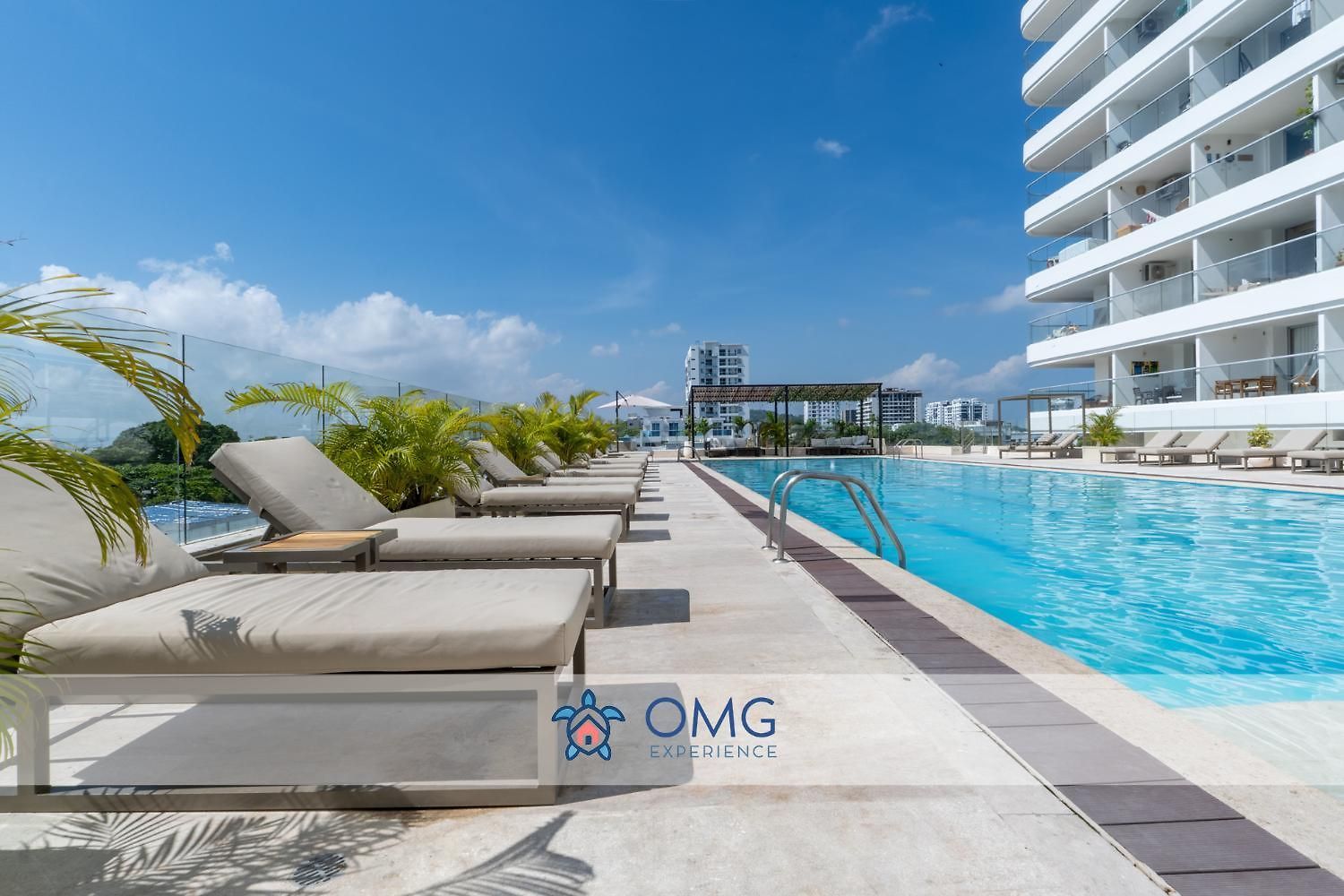 Apartamento Cb821 | De Lujo Vista Al Mar Piscina