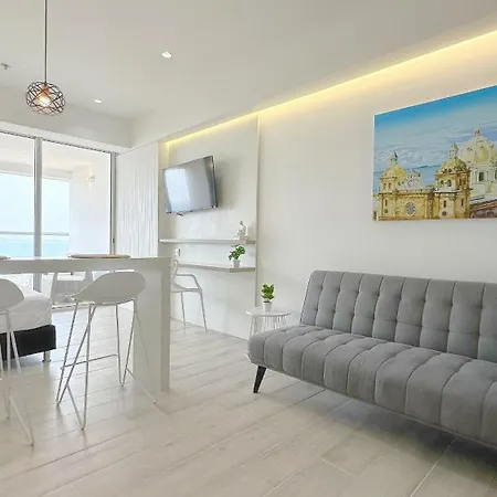 Cb821 | De Lujo Vista Al Mar Piscina Apartamento